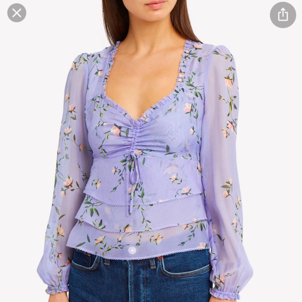 Intermix Norah Blouse